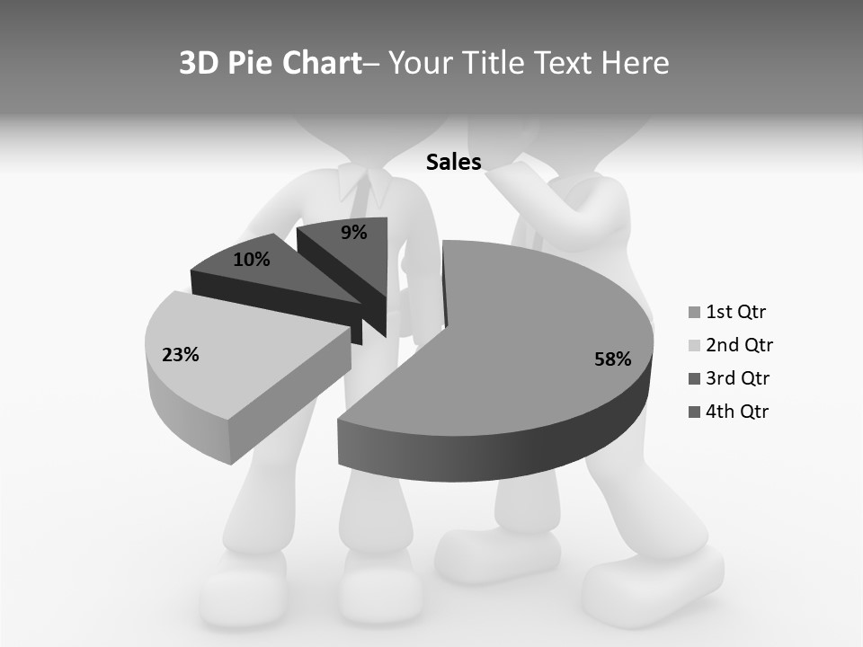 A Couple Of People Standing Next To Each Other PowerPoint Template
