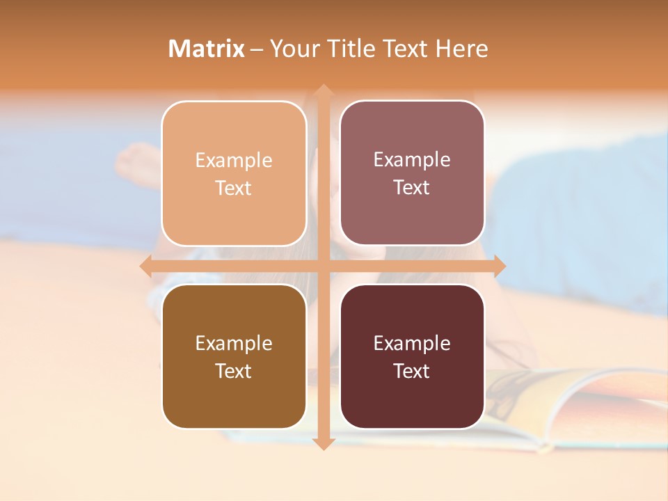 Woman Trend Face PowerPoint Template