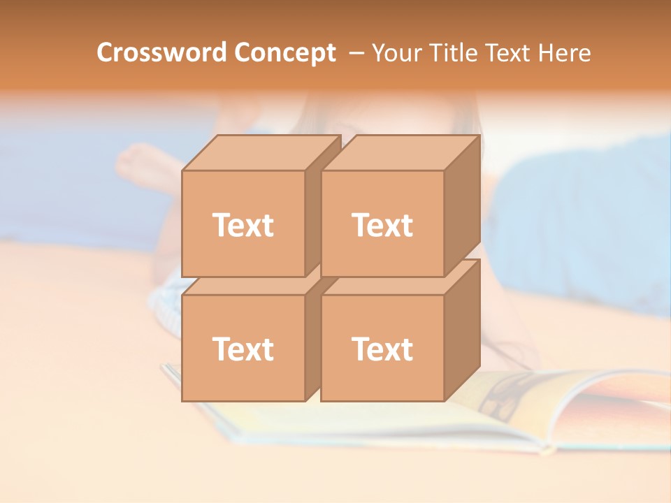 Woman Trend Face PowerPoint Template