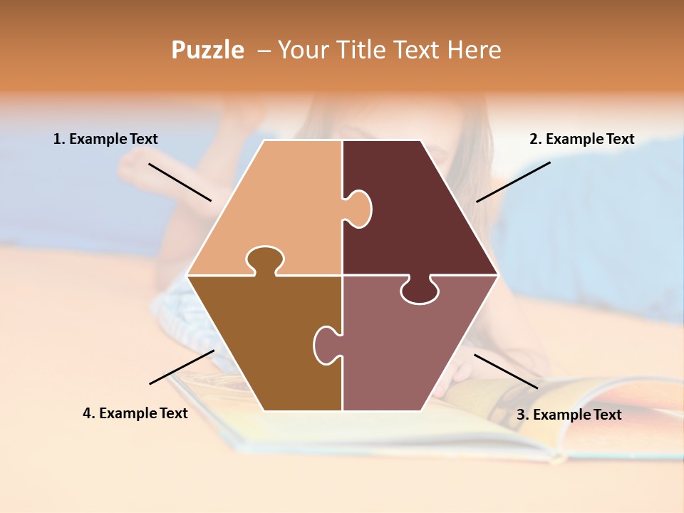 Woman Trend Face PowerPoint Template