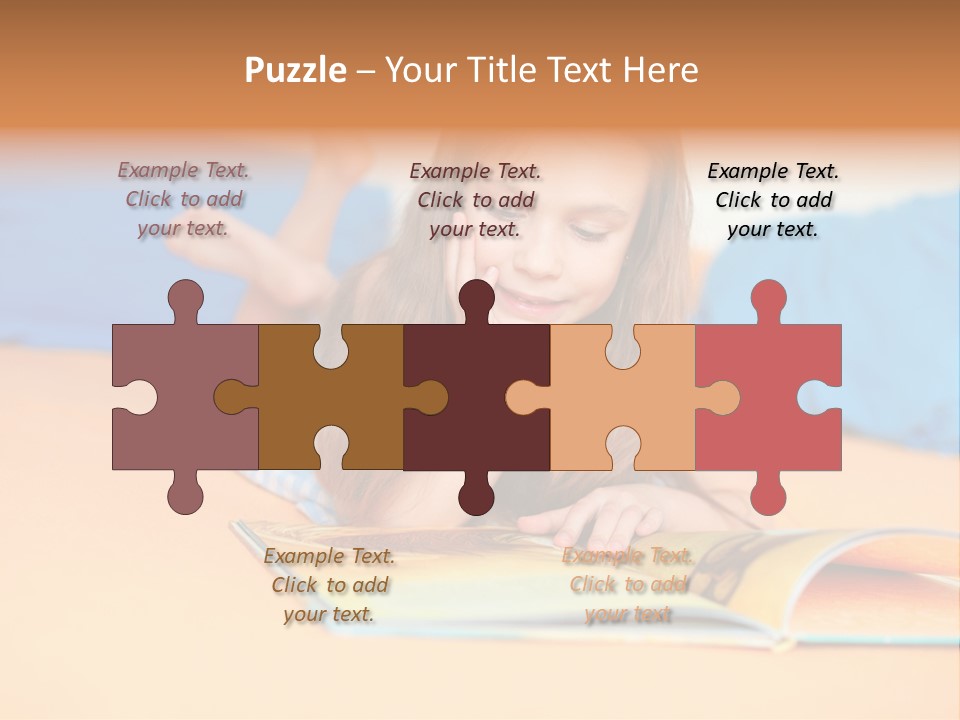 Woman Trend Face PowerPoint Template