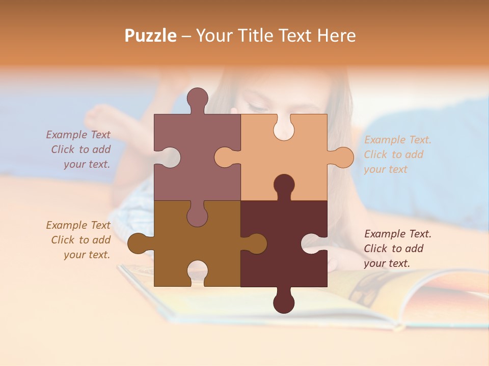 Woman Trend Face PowerPoint Template