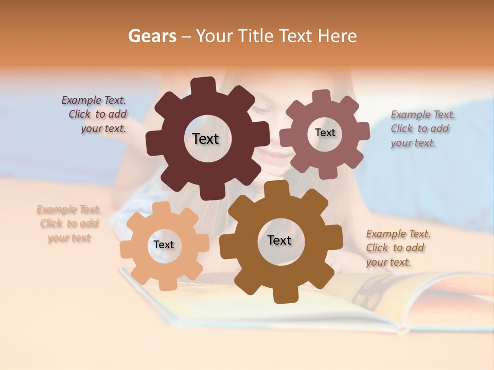 Woman Trend Face PowerPoint Template