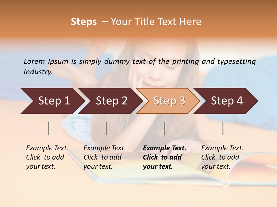 Woman Trend Face PowerPoint Template