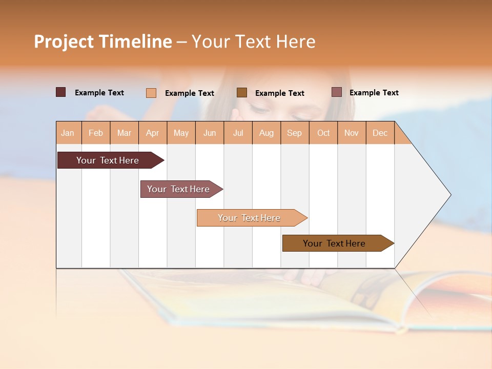 Woman Trend Face PowerPoint Template