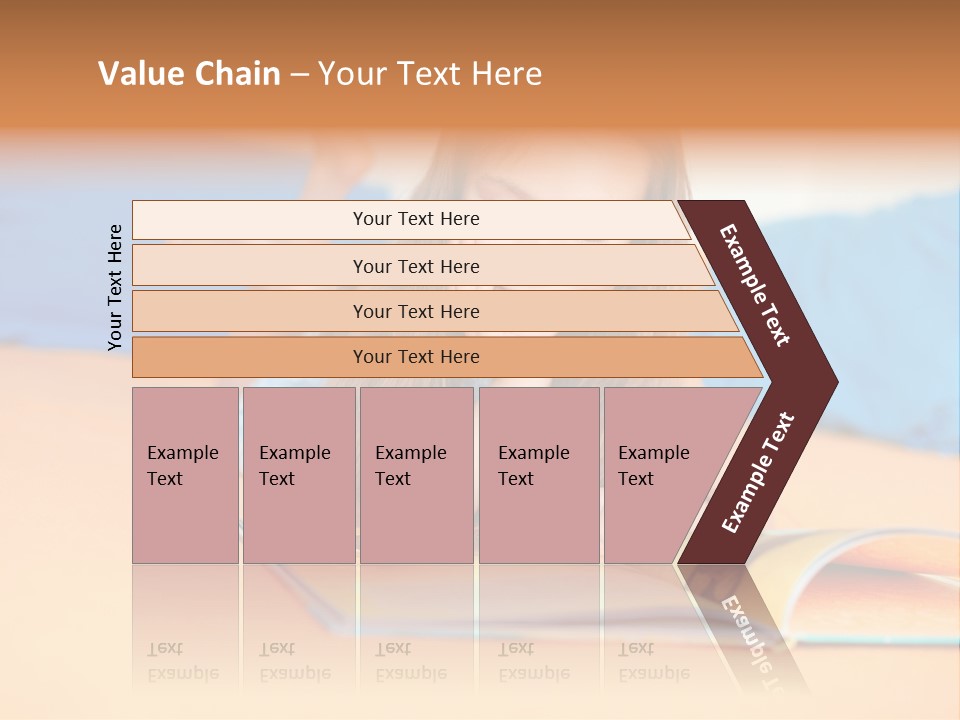 Woman Trend Face PowerPoint Template