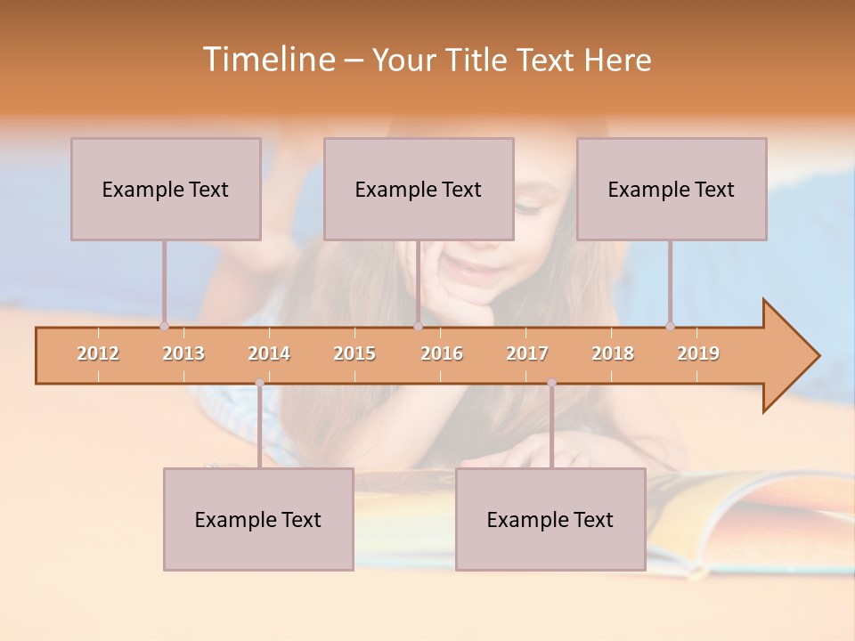 Woman Trend Face PowerPoint Template