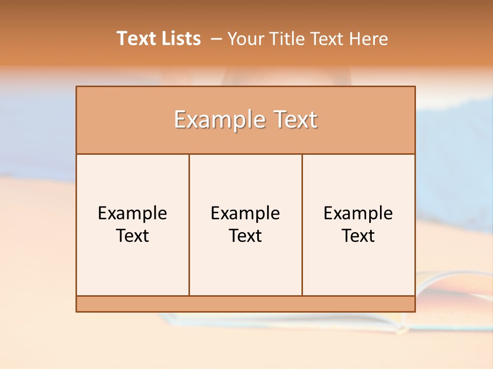 Woman Trend Face PowerPoint Template
