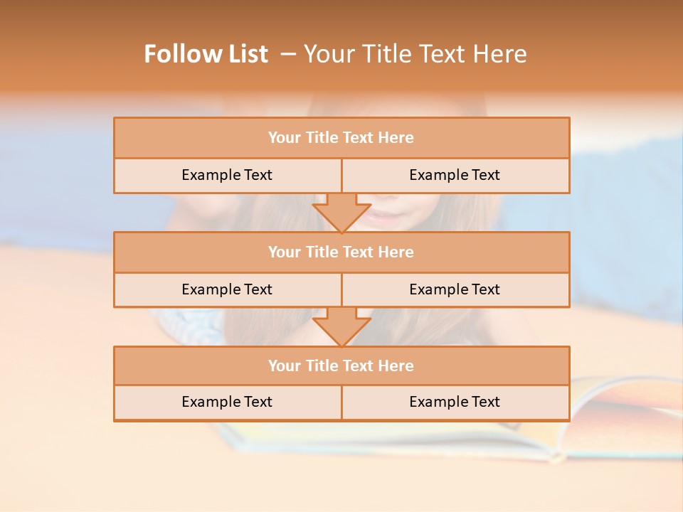 Woman Trend Face PowerPoint Template