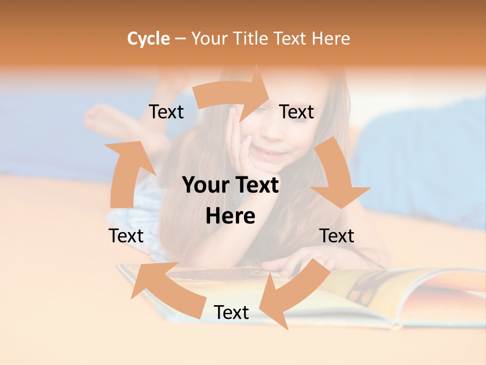 Woman Trend Face PowerPoint Template