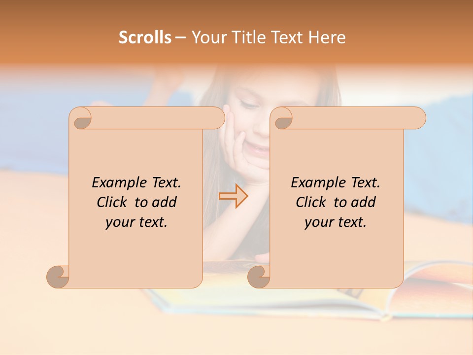 Woman Trend Face PowerPoint Template