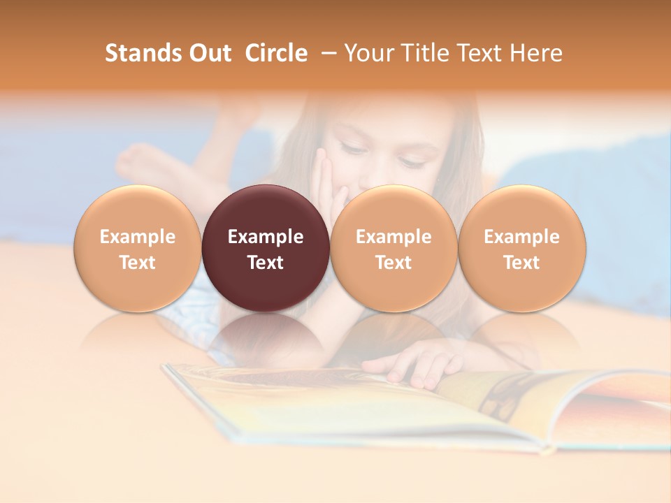 Woman Trend Face PowerPoint Template