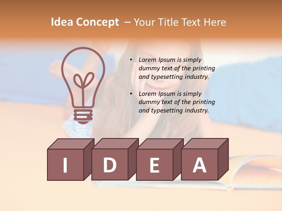 Woman Trend Face PowerPoint Template