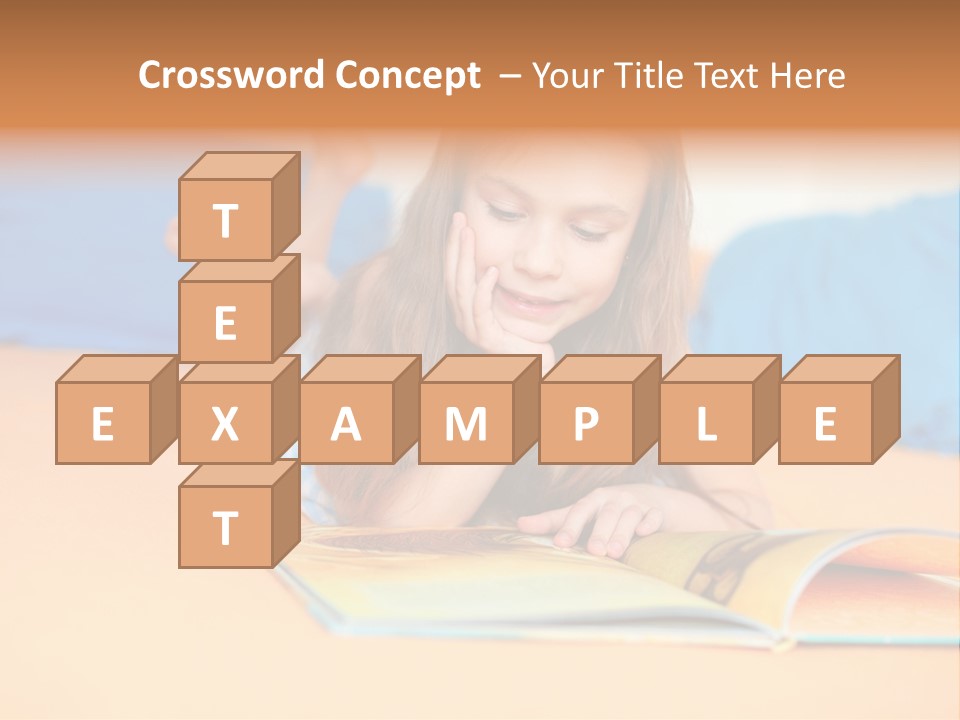 Woman Trend Face PowerPoint Template