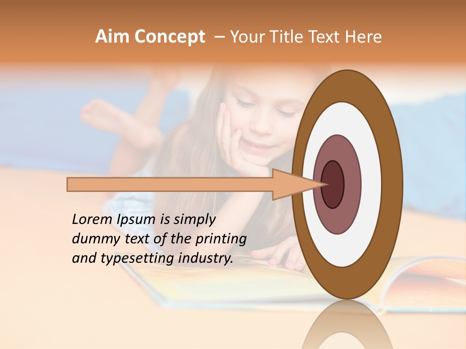 Woman Trend Face PowerPoint Template