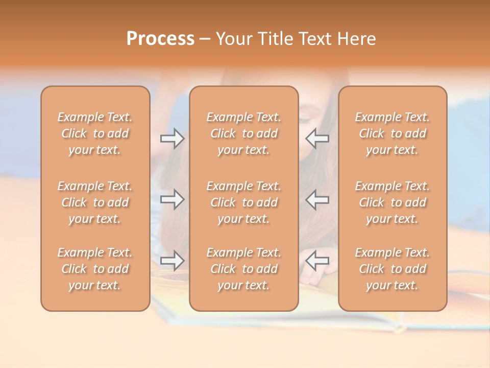 Woman Trend Face PowerPoint Template