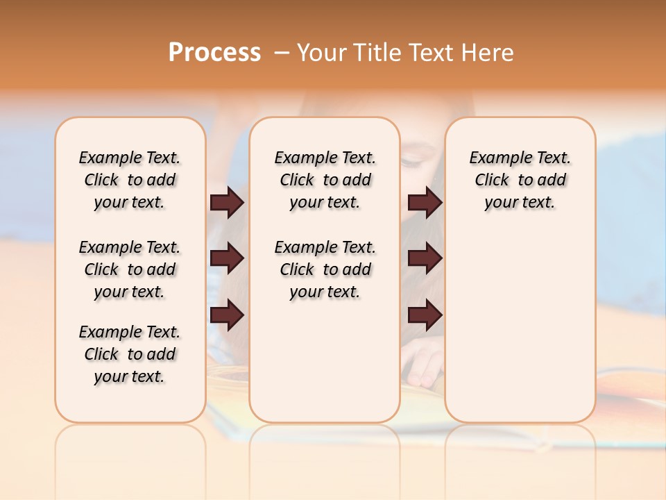 Woman Trend Face PowerPoint Template