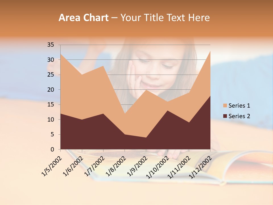 Woman Trend Face PowerPoint Template