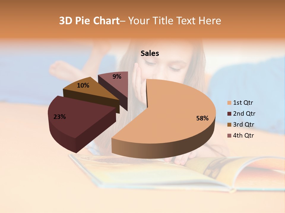 Woman Trend Face PowerPoint Template