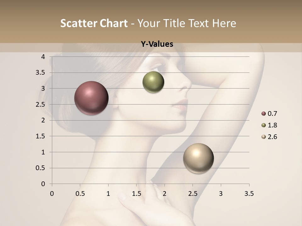 Woman Trend Face PowerPoint Template