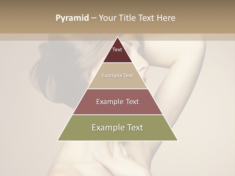 Woman Trend Face PowerPoint Template