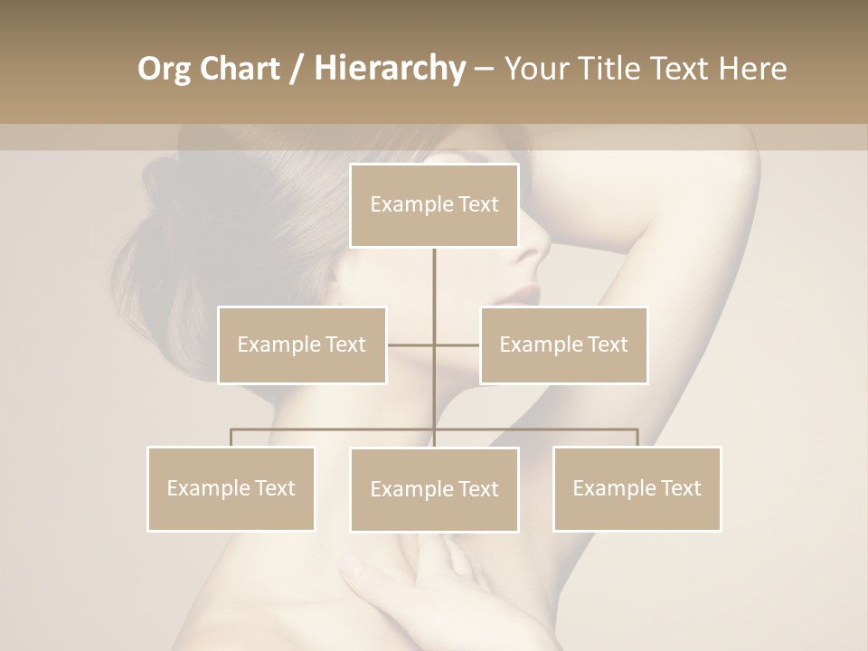 Woman Trend Face PowerPoint Template