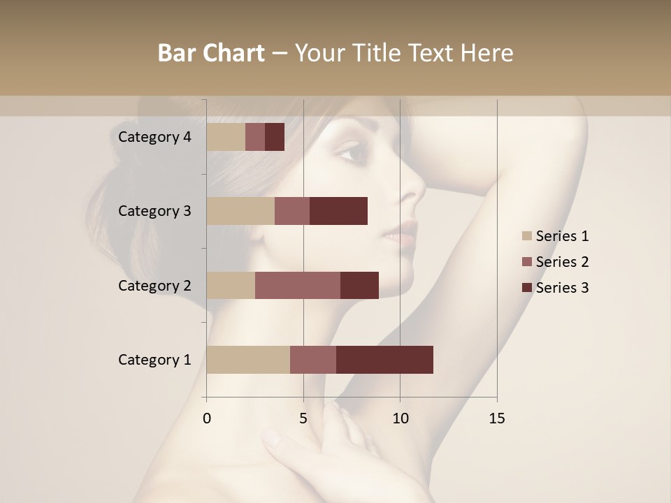 Woman Trend Face PowerPoint Template