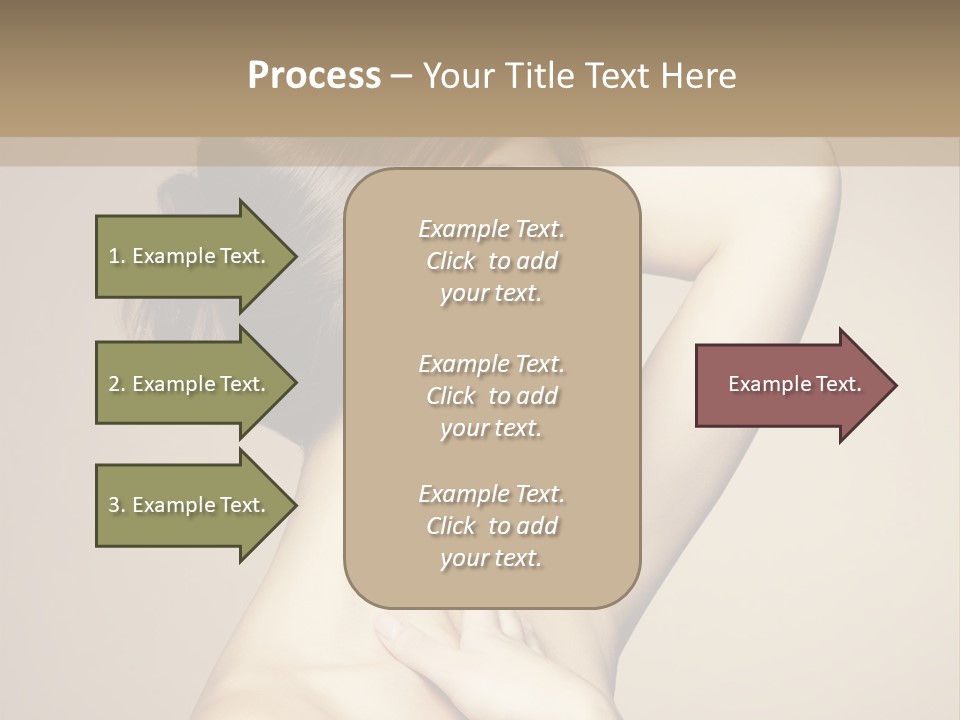 Woman Trend Face PowerPoint Template