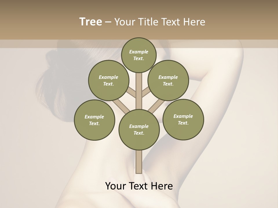 Woman Trend Face PowerPoint Template