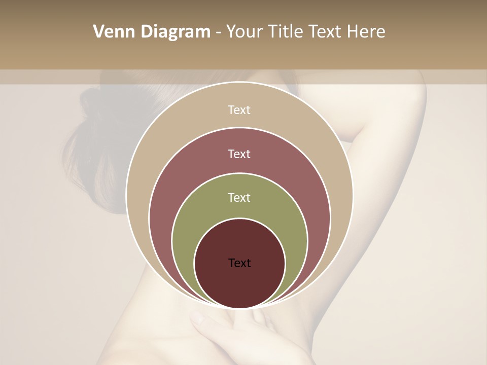 Woman Trend Face PowerPoint Template