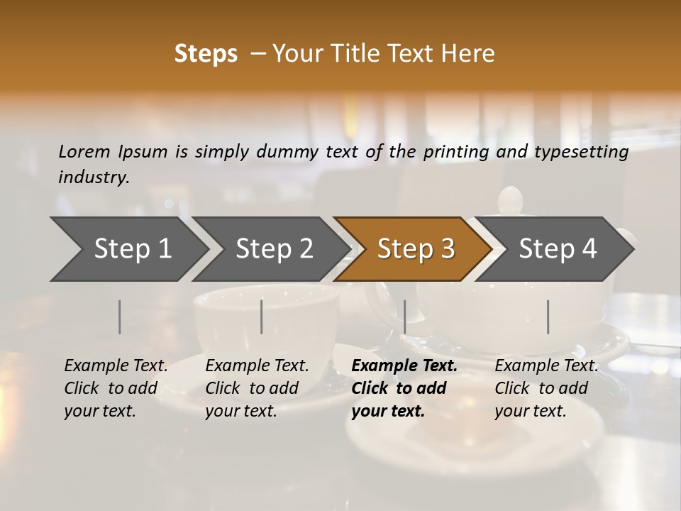 Mug Aromatic Taste PowerPoint Template