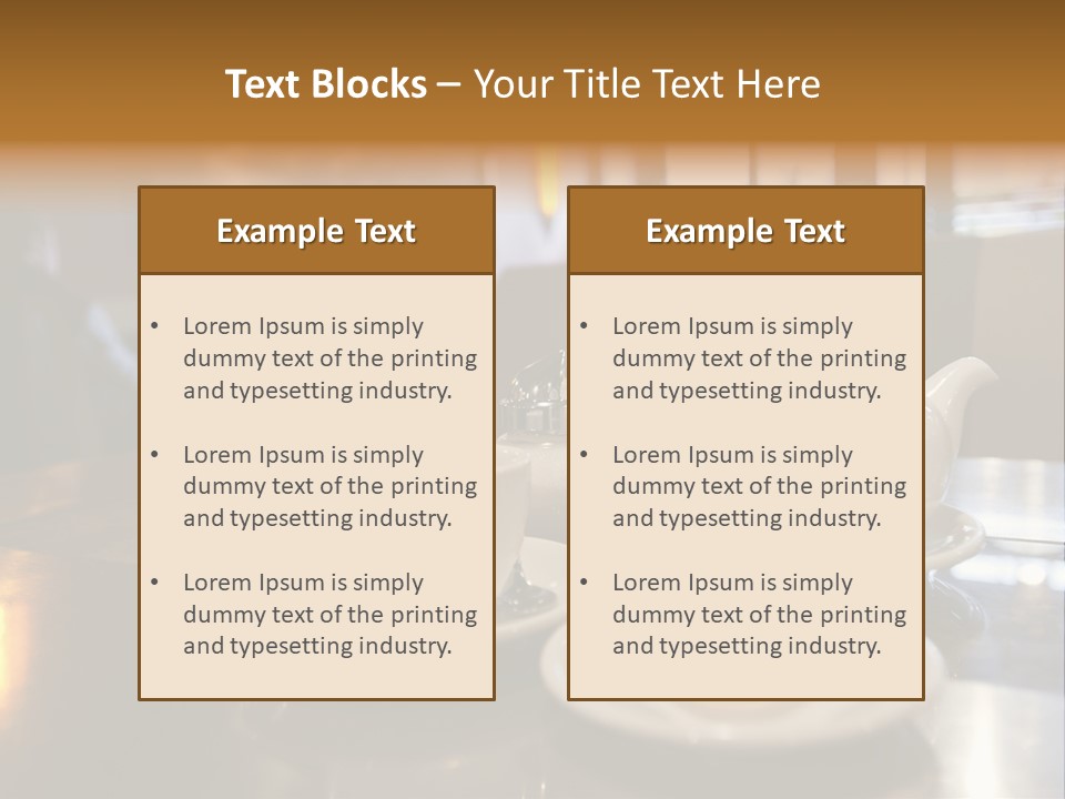 Mug Aromatic Taste PowerPoint Template