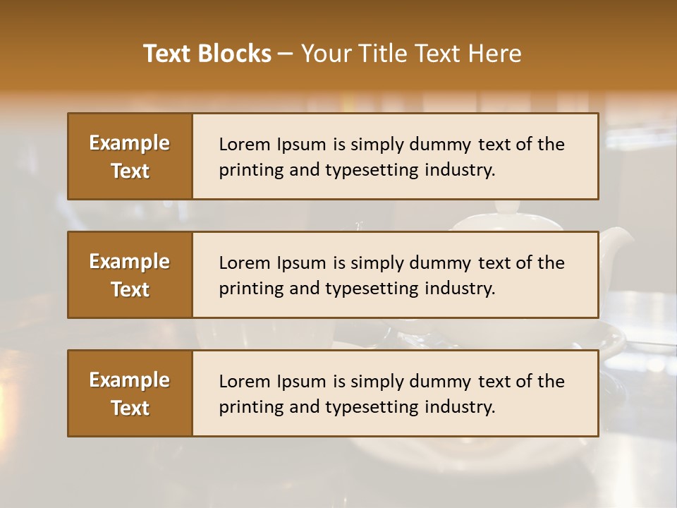 Mug Aromatic Taste PowerPoint Template