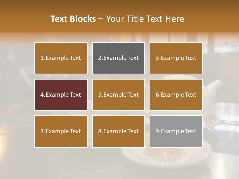 Mug Aromatic Taste PowerPoint Template