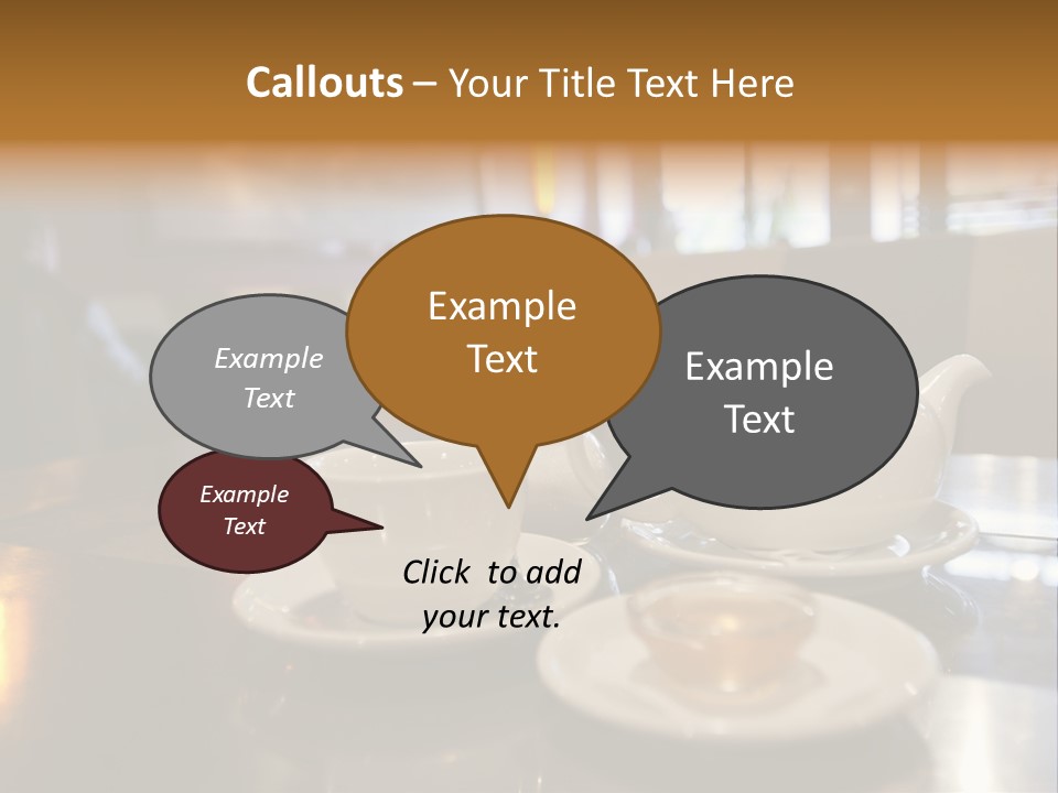 Mug Aromatic Taste PowerPoint Template