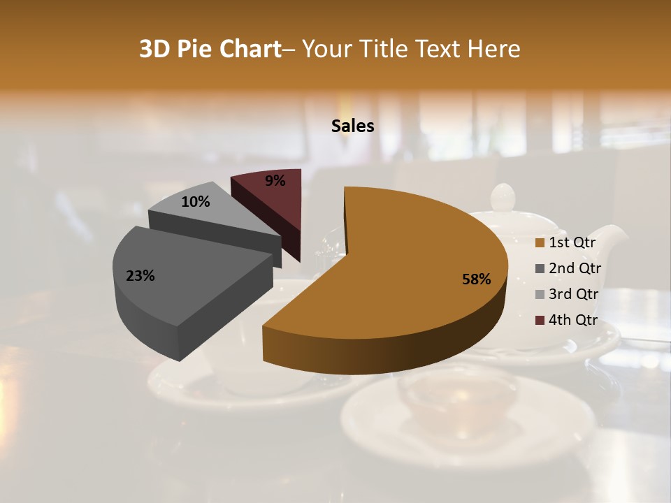 Mug Aromatic Taste PowerPoint Template