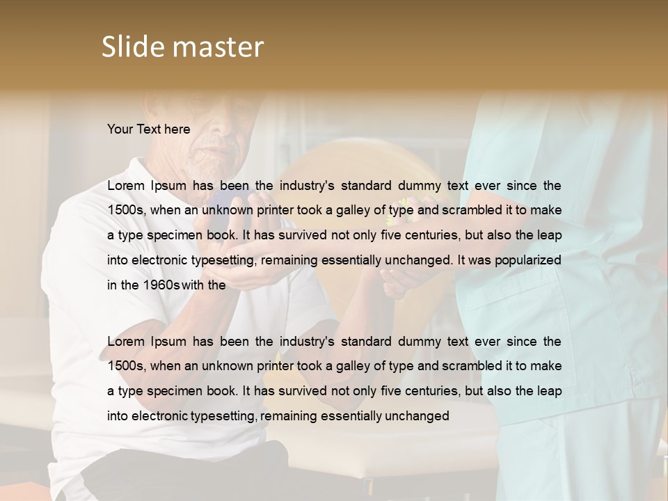 Fitness Course Disease PowerPoint Template