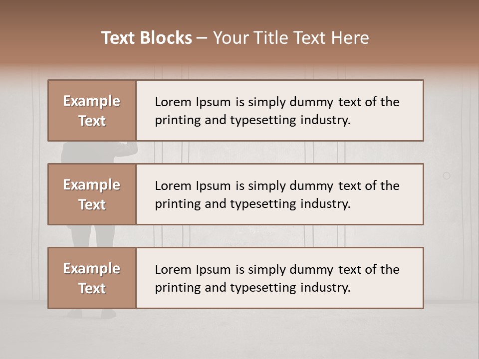 Young Opportunity Choose PowerPoint Template