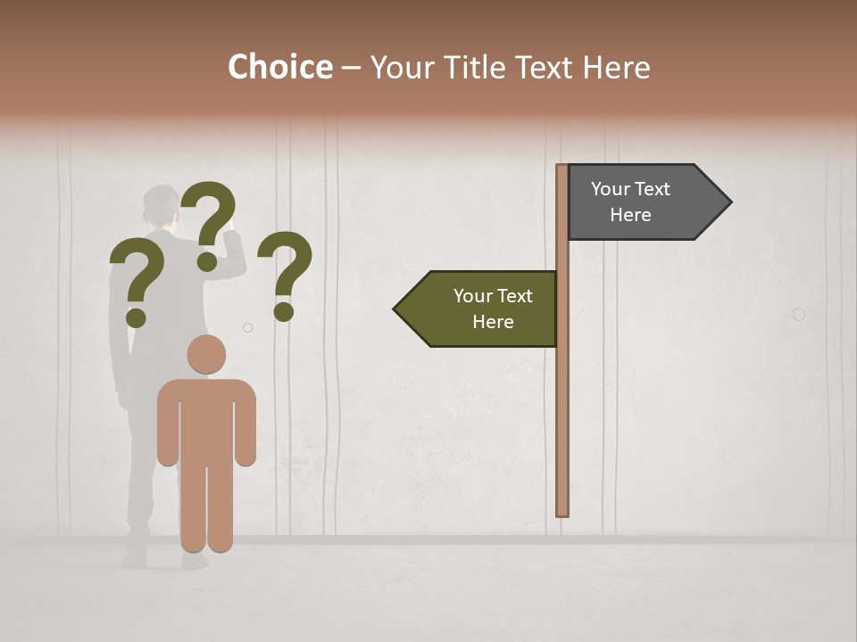 Young Opportunity Choose PowerPoint Template