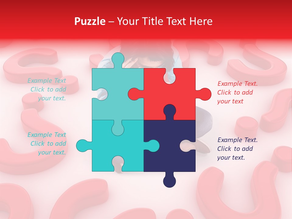 Depression Assistance Person PowerPoint Template