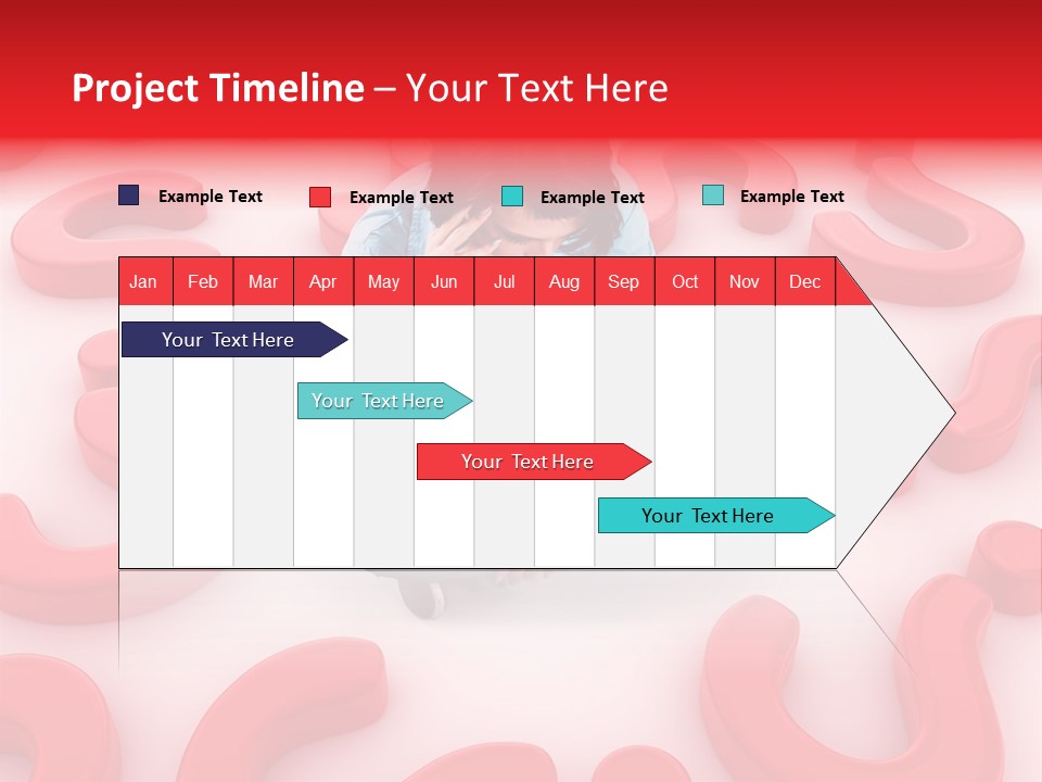 Depression Assistance Person PowerPoint Template