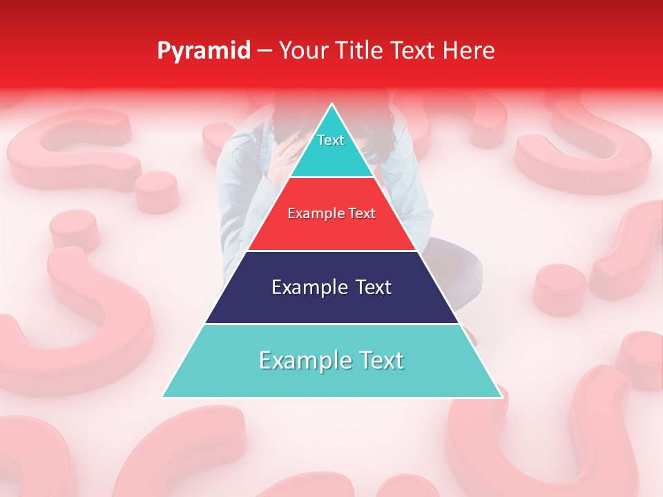 Depression Assistance Person PowerPoint Template