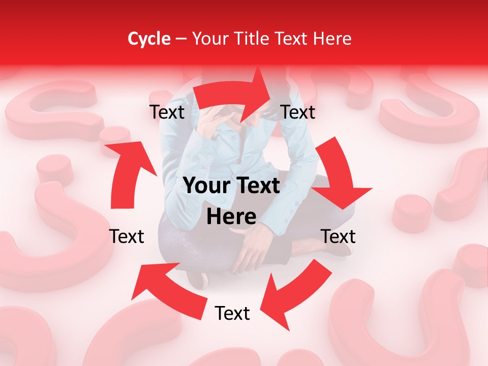 Depression Assistance Person PowerPoint Template