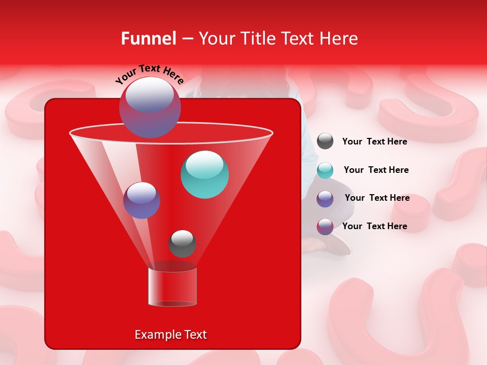 Depression Assistance Person PowerPoint Template