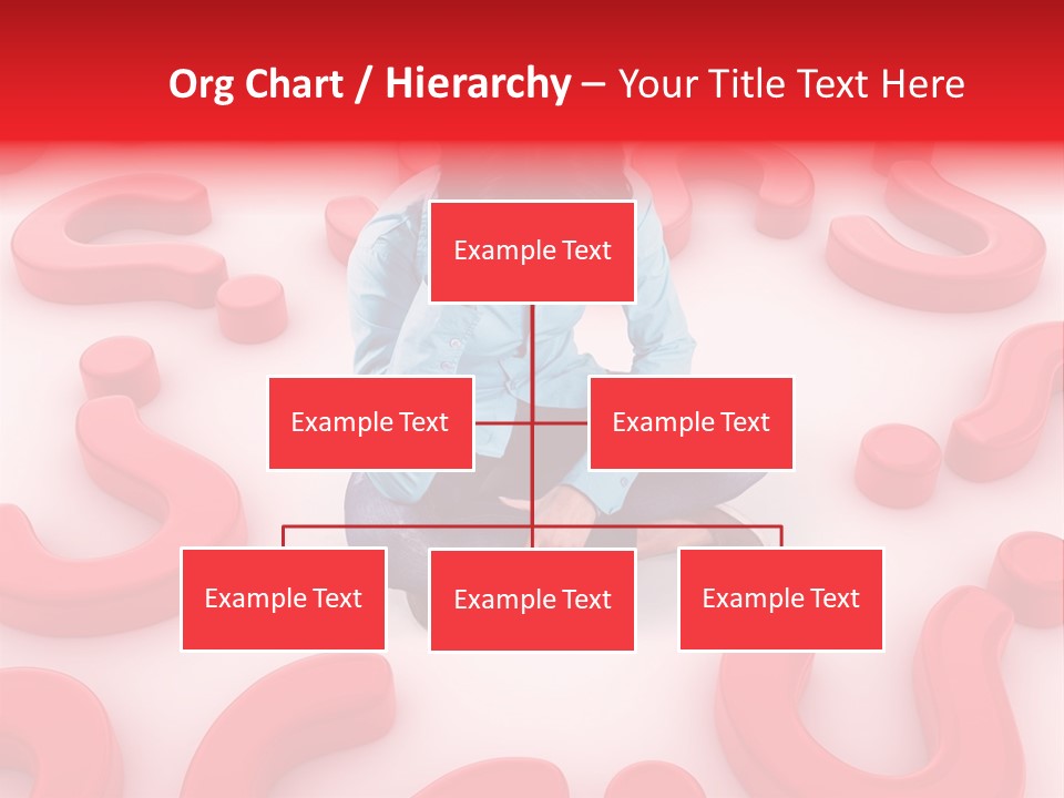 Depression Assistance Person PowerPoint Template