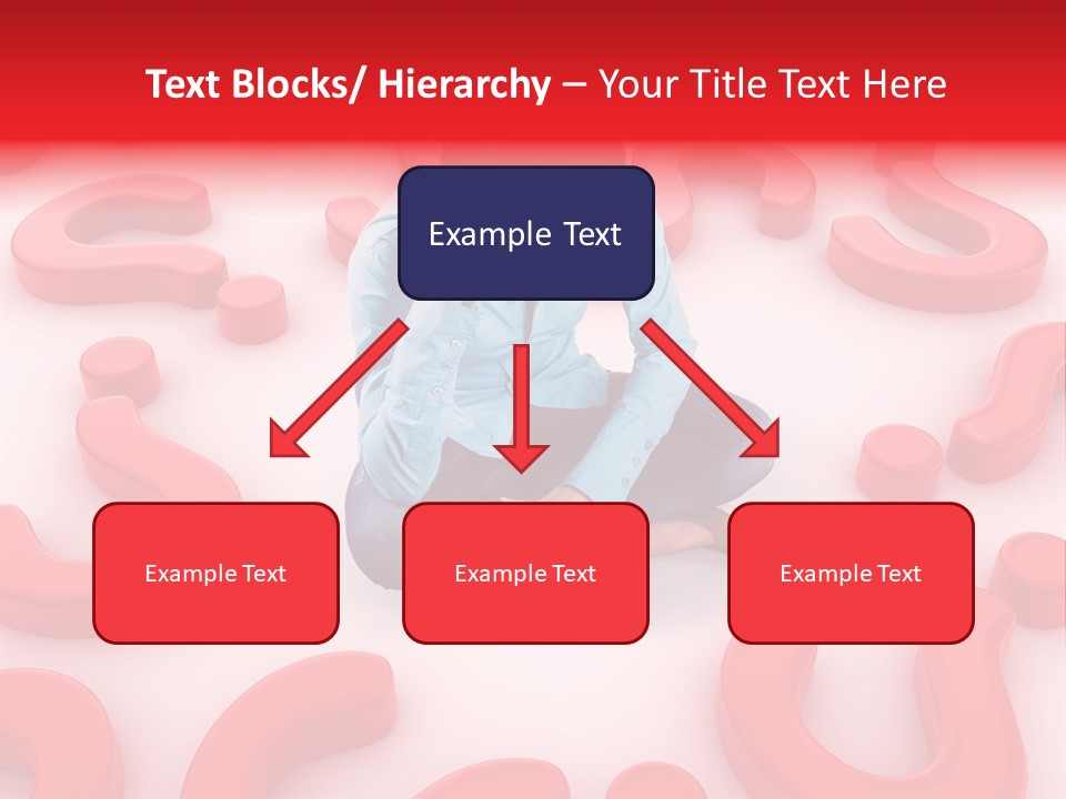 Depression Assistance Person PowerPoint Template