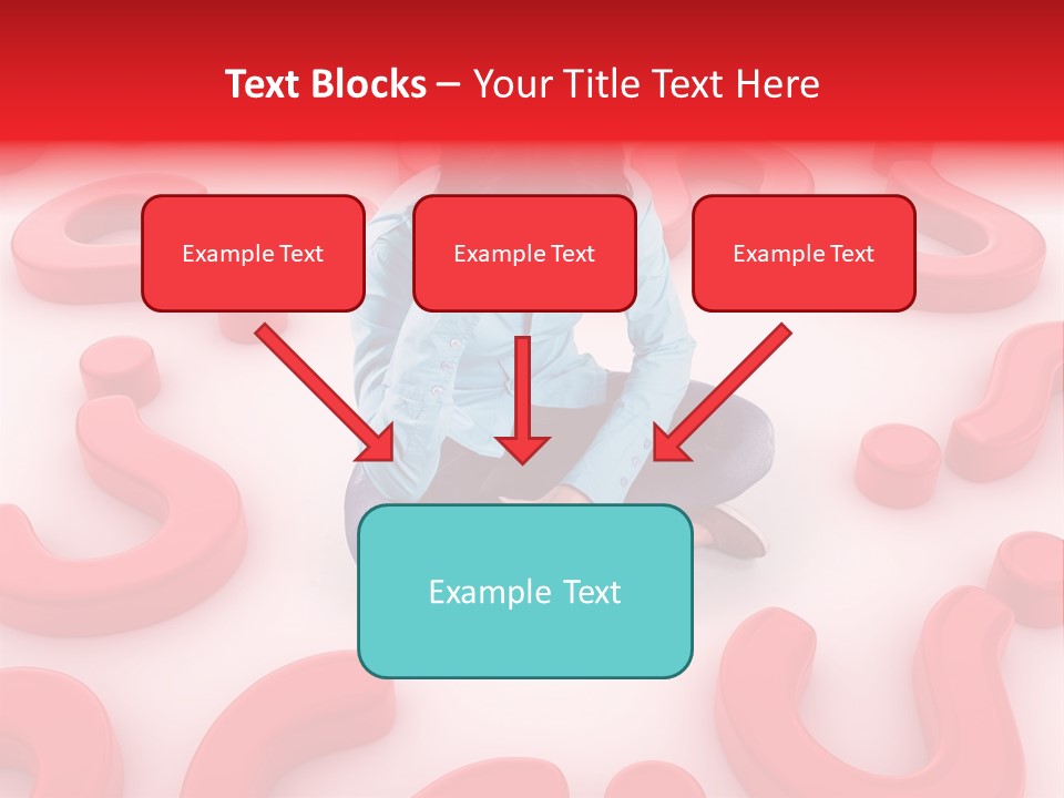 Depression Assistance Person PowerPoint Template