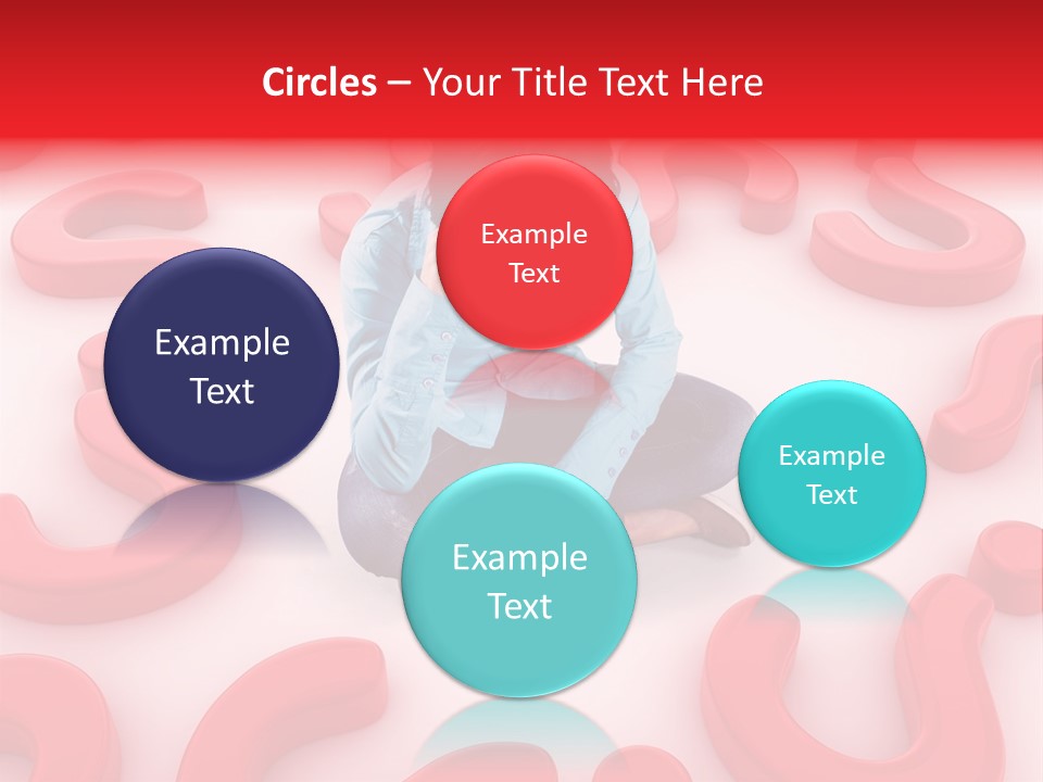 Depression Assistance Person PowerPoint Template