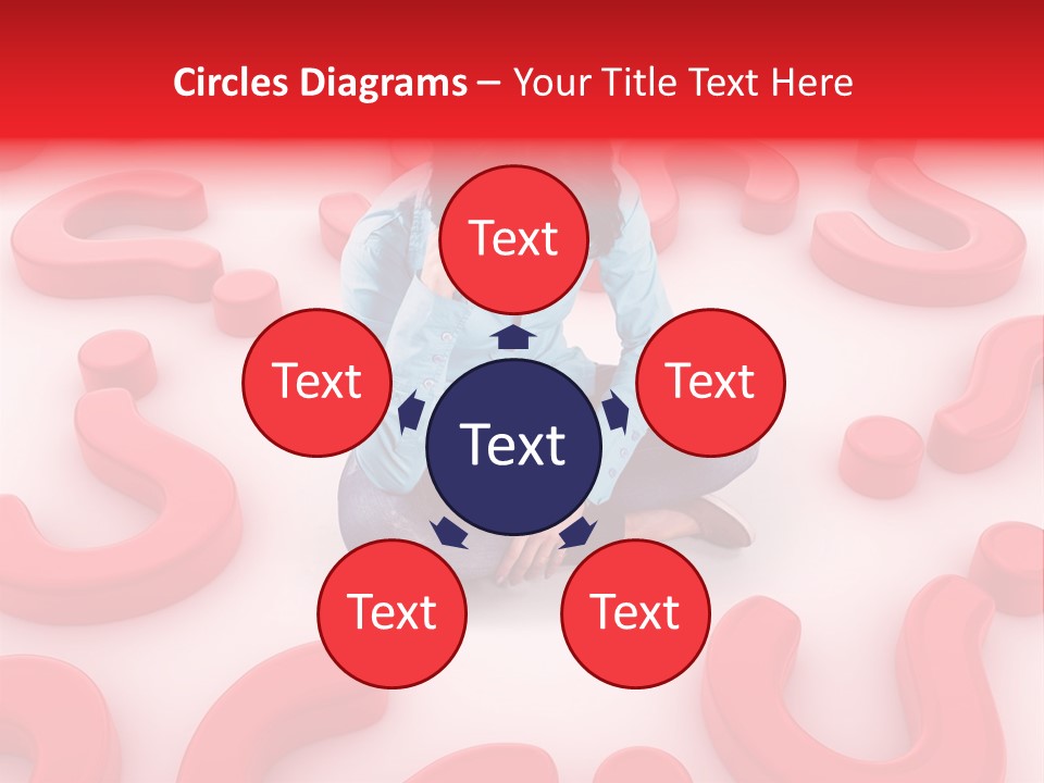 Depression Assistance Person PowerPoint Template