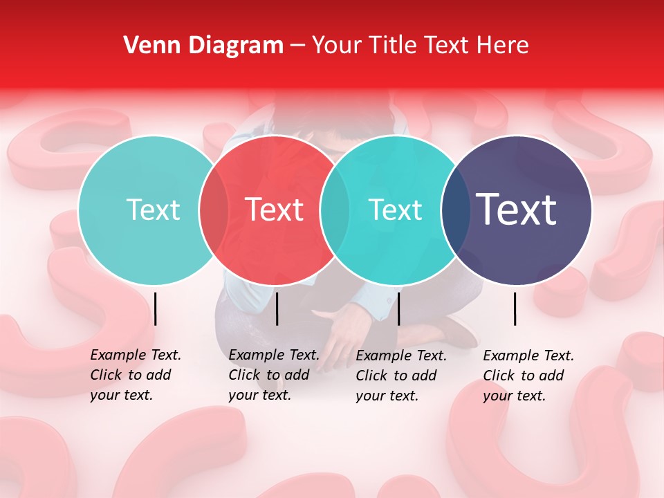 Depression Assistance Person PowerPoint Template